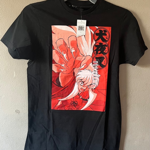 Inuyasha anime t shirt SIZE S - Picture 1 of 2
